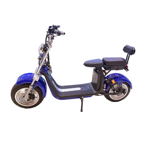 3000W Electric Motorcycle, tyre Double Seat with double battery - COOLBABY