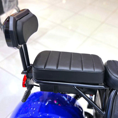3000W Electric Motorcycle, tyre Double Seat with double battery - COOLBABY