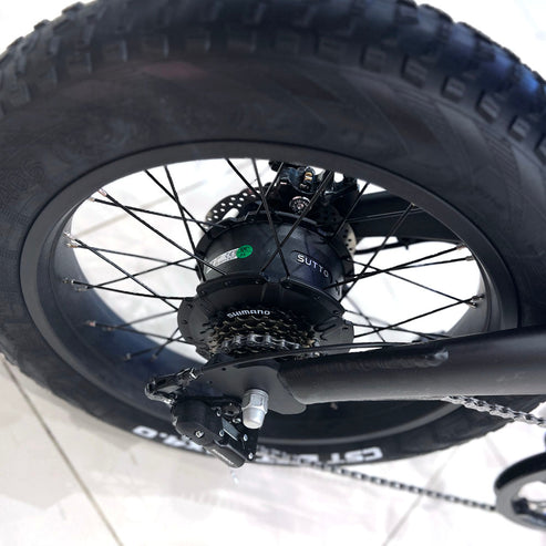 Aluminum Alloy E-Bike, 20 Inch Fat Tire, Off Road, Electric Bike Scooter - COOLBABY