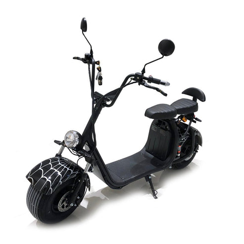 BIG HARLEY, LI-ion battery, BT, double seat Electric motorcycle - COOLBABY