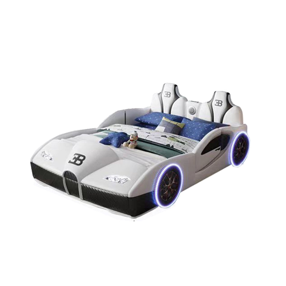 COOLBABY ZLJ1130 Children's Bed Boys Bed Car Style Single Bed - COOLBABY