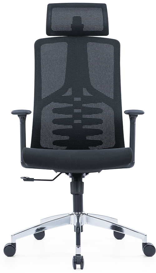 High Back Ergonomic Swivel Chair, Black Mesh Office Chair - COOLBABY