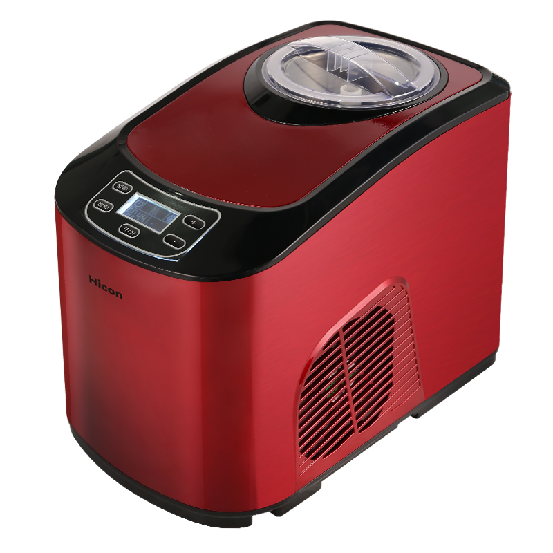 Wellcome household small commercial ice cream machine mini intelligent fully automatic soft and hard fast Italian ice cream machine - COOLBABY