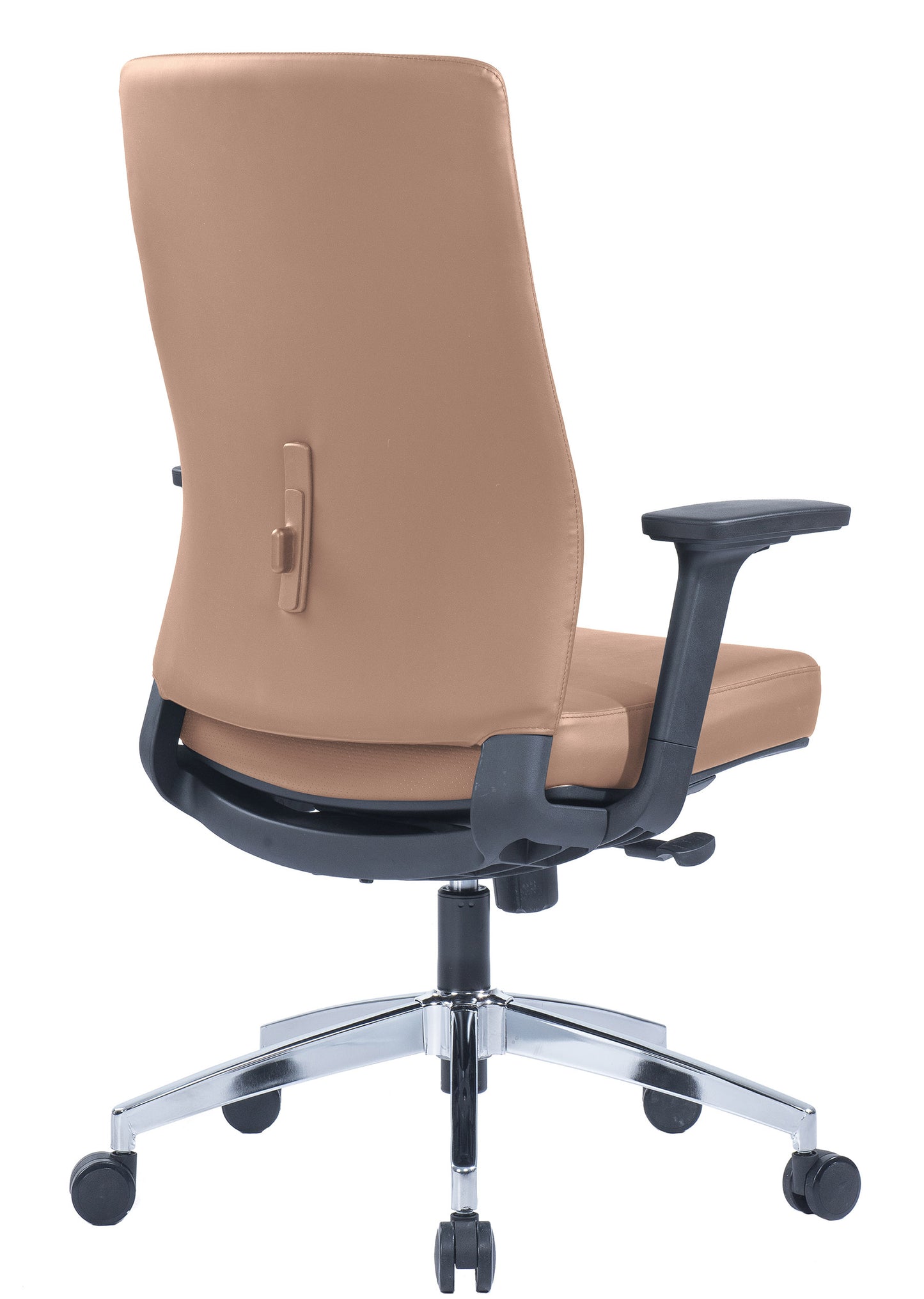 High Back Ergonomic PU Chair, Office Chair - Brown - COOLBABY