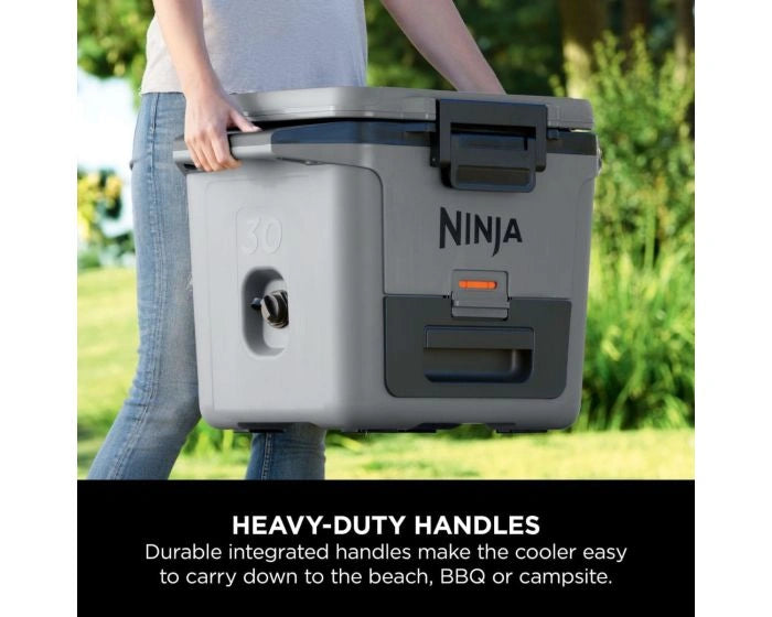 Hard Cooler 28L FB131UKGY | Heavy-Duty Ice Cooler Box with 2-Year Warranty