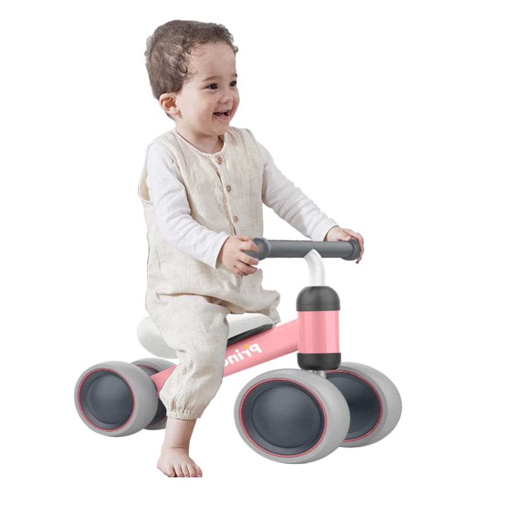 COOLBABY HXC01 Baby Balance Bicycle Toddler tricycle pedal-less 10-24 months ride Toy Gift indoor outdoor suitable for one year old boys and girls first birthday Thanksgiving Christmas - COOL BABY