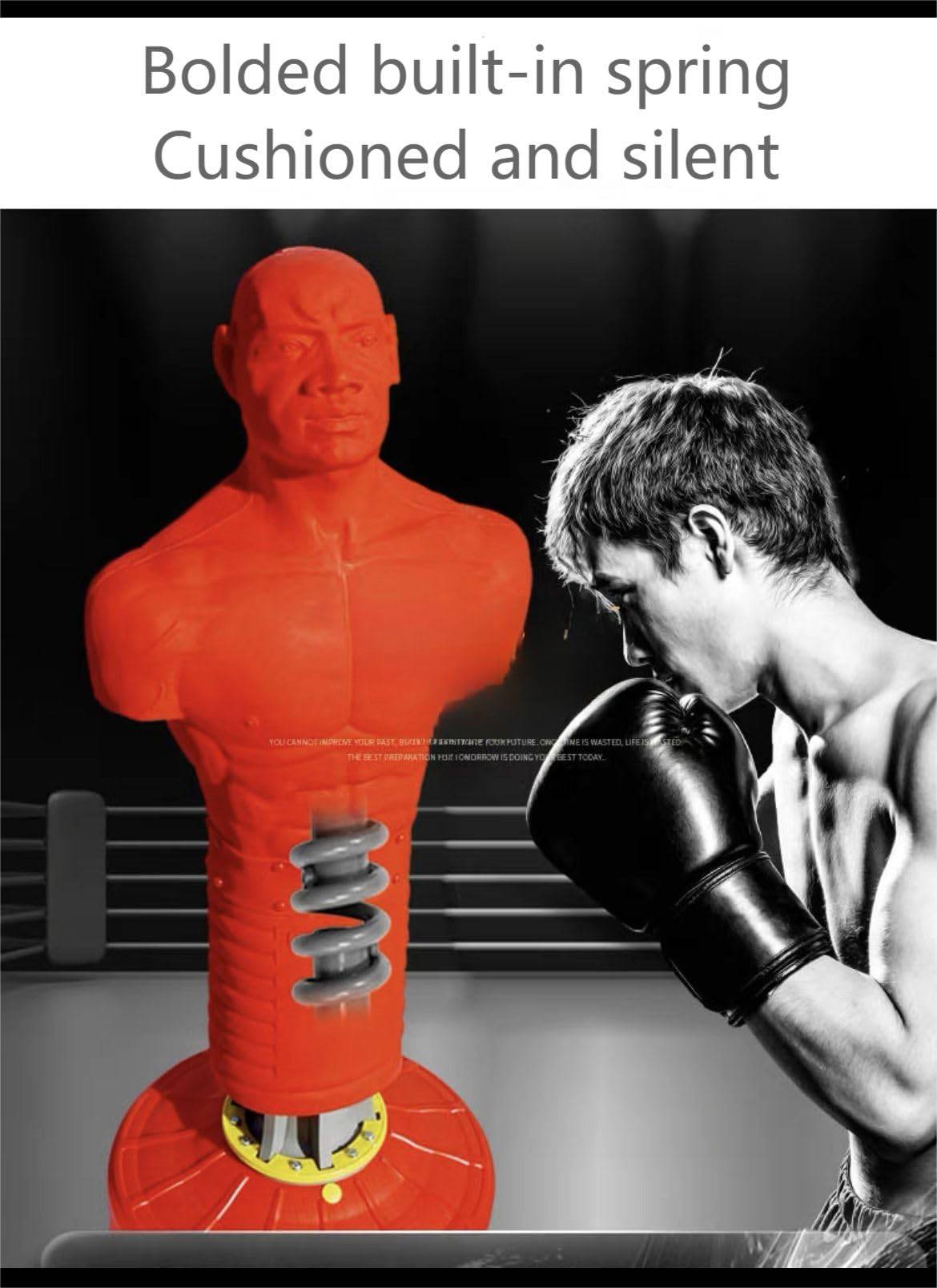 Cool Baby Boxing Dummy, Full Body Boxing Frame, Silicone Punching Bag - COOL BABY