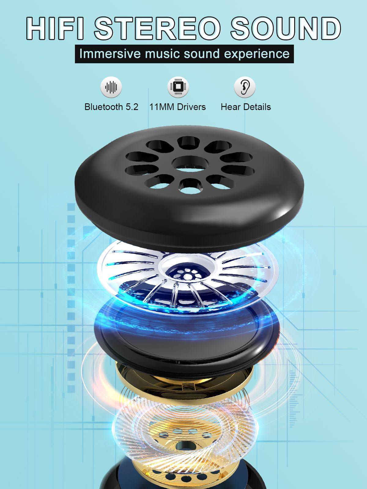 COOLBABY Sleep Headphones,3D Sleep Mask Bluetooth 5.0 Wireless Music Eye Mask, Sleeping Headphones for Side Sleepers with Ultra-Thin Stereo Speakers Perfect for Sleeping - COOL BABY