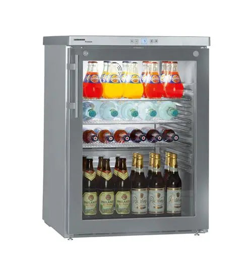 Liebherr FKUv 1663 Under Counter Glass Door Cooler | 130L