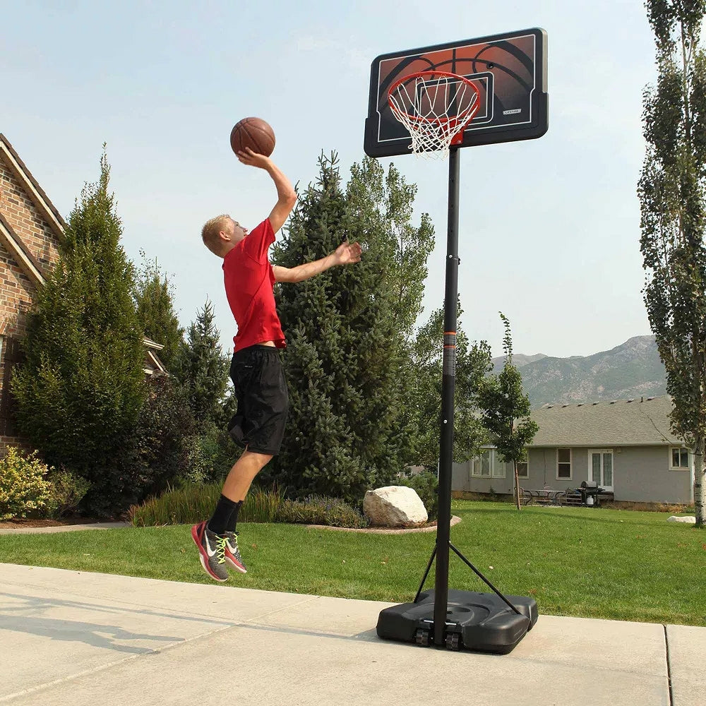 Lifetime Pro Court 44 Inch Portable Basketball Hoop | Outdoor Adjustable Basketball System