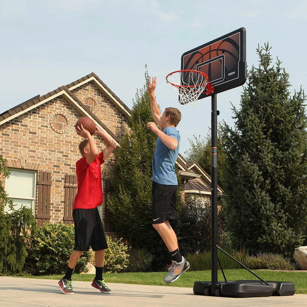 Lifetime Pro Court 44 Inch Portable Basketball Hoop | Outdoor Adjustable Basketball System