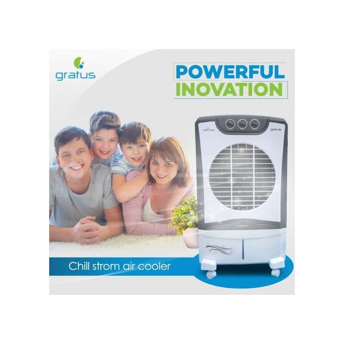 50L Chill Storm Desert Air Cooler with Four Way Air Deflection - COOLBABY