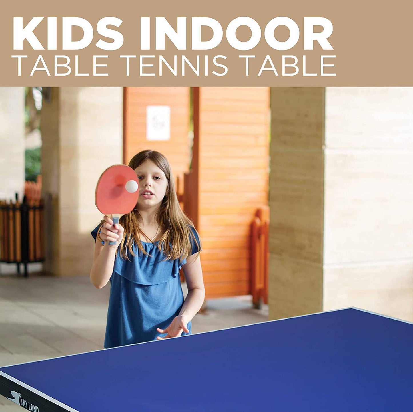 Light weight Table Tennis For Kids EM 8008, Blue SKY LAND - COOLBABY