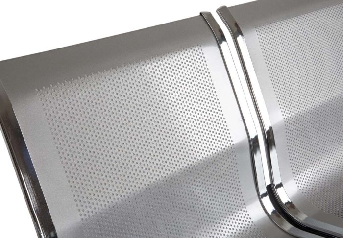 3 Seater Metal Bench, For Large Waiting Areas - COOLBABY