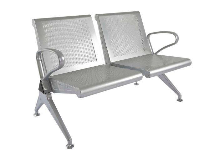 2 Seater Metal Bench For Waiting - COOLBABY
