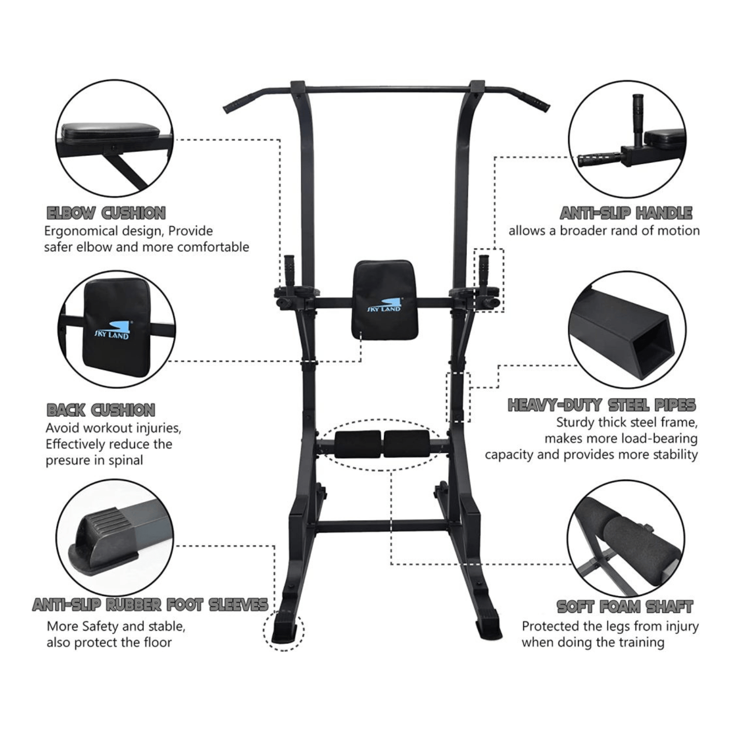 Multi-function AB Tower Stand Work Station Skyland EM-1852 - COOLBABY