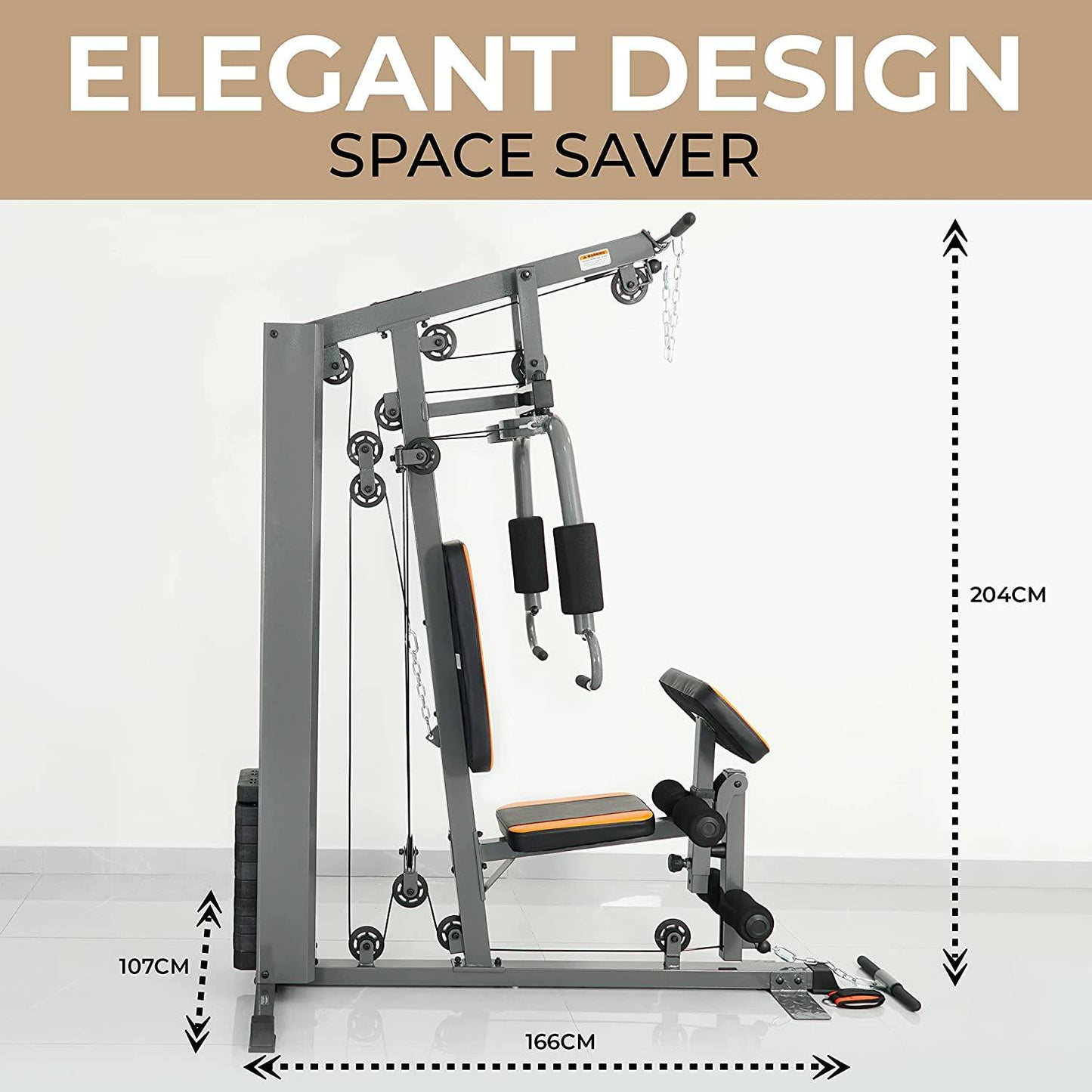Multifunctional Single Station Home GYM , Skyland GM-1825 - COOLBABY