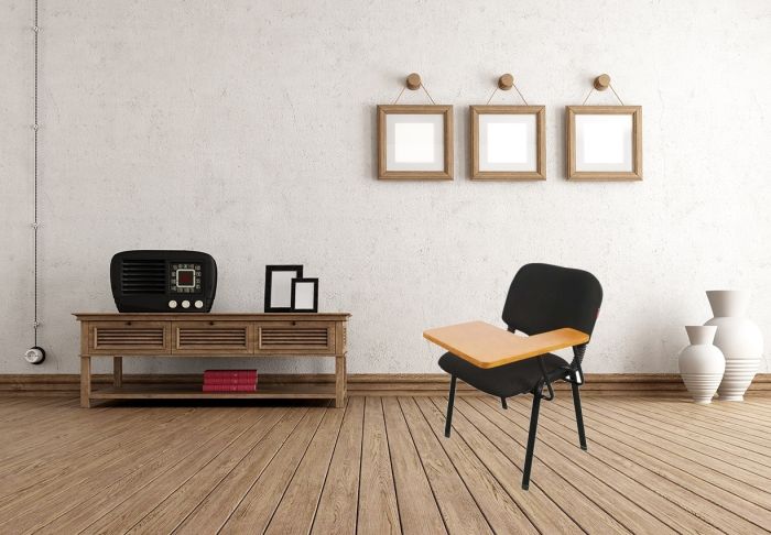 Student Chair, Comfort, Sturdiness, And Ergonomic Support - Black - COOLBABY