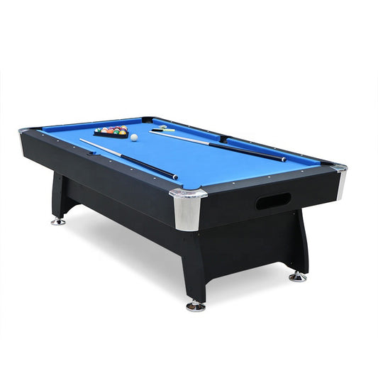 COOLBABY 7ft Auto Ball Return Billiard Pool Table for Club Family Indoor Gym Games Billiards Table - All Accessories Included - COOLBABY