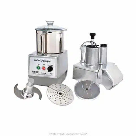 COOLBABY Robot Coupe R602 Food Processor Machine - Versatile 2-Speed Processor - COOLBABY