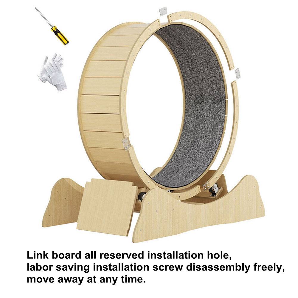 Whisker Workouts: The Ultimate Cat Wheel for Active Felines! - COOLBABY