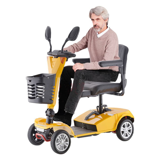 COOLBABY YL-18X Compact and Versatile Folding Electric Mobility Scooter - COOL BABY