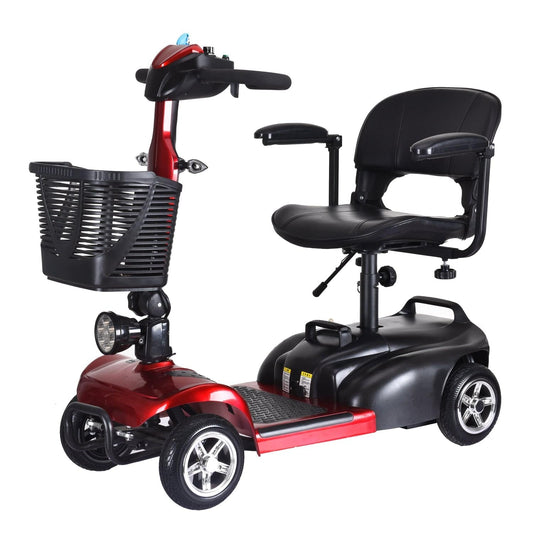 COOLBABY X-01-AC 4 Wheel Electric Folding Mobility Scooter - COOL BABY