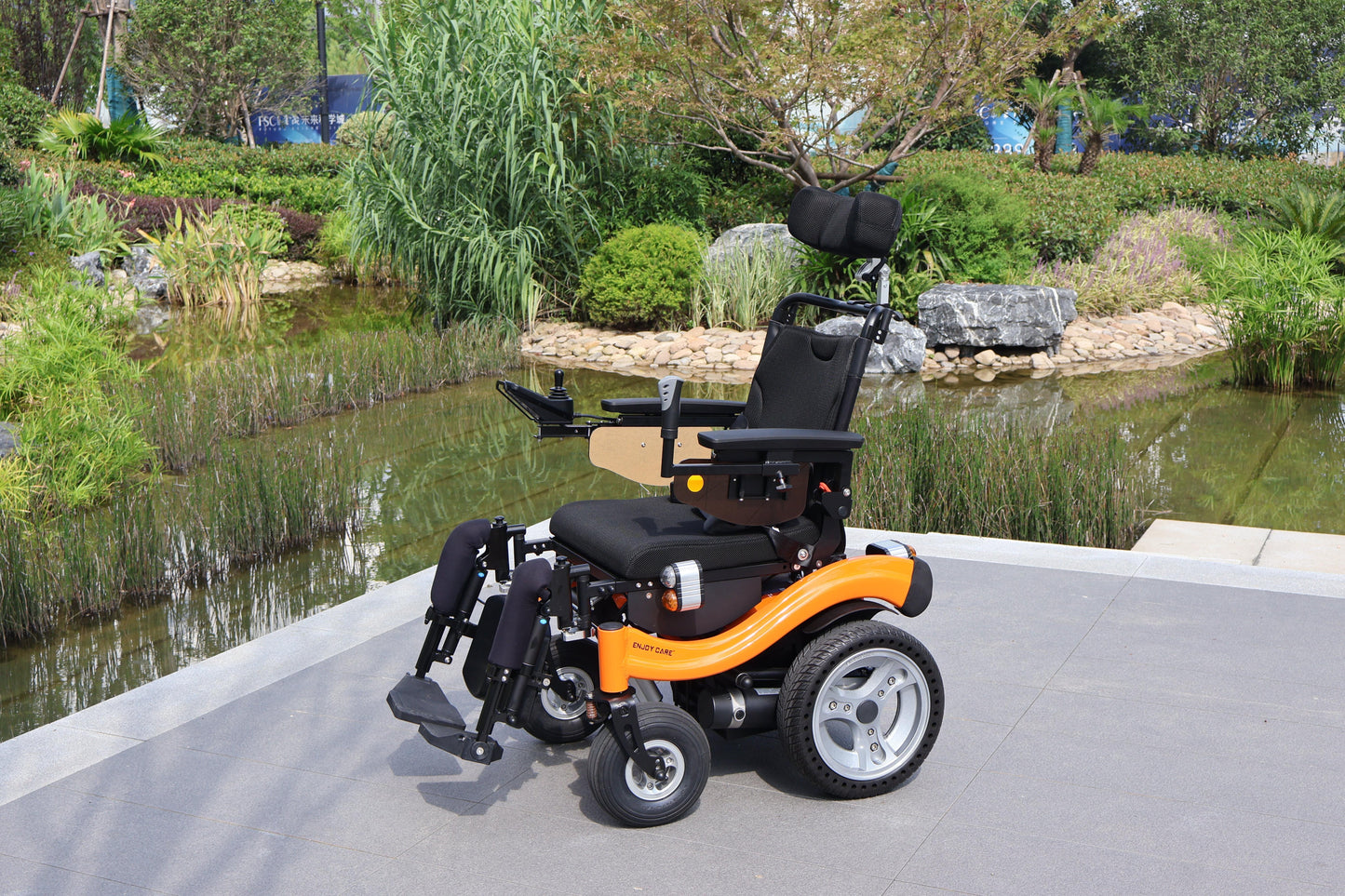 ENJOYCARE EPW65S: Multi-Function Adjustable Power Wheelchair with 180kg Weight Capacity - COOL BABY
