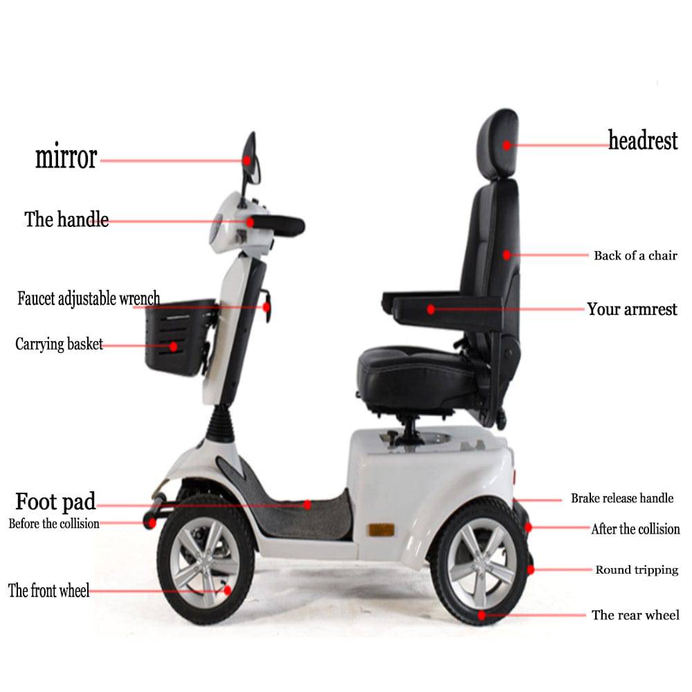 COOLBABY LN-01: Premium Electric Mobility Scooter - COOL BABY