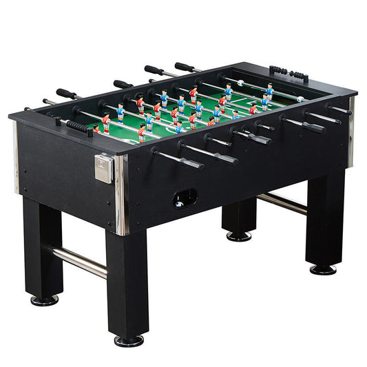 55 Inch Full Size Foosball Table Game Soccer Table for Adults - Perfect for Home, Office or Game Room - Black