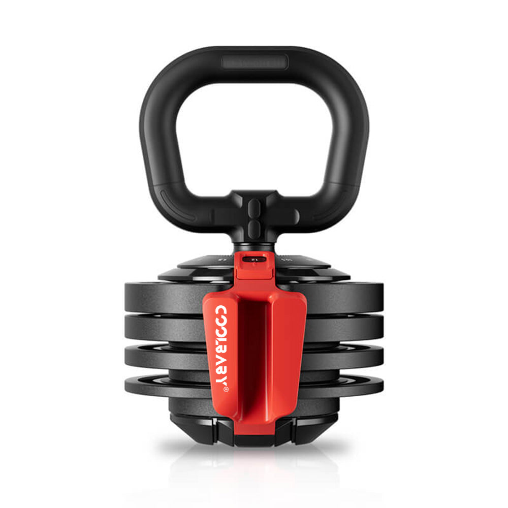 COOLBABY Adjustable Kettlebell 2KG to 12KG,All-in-One Design,12-in-One Weights Training,Kettlebell for Home or GYM,Full-Body Workouts - COOLBABY