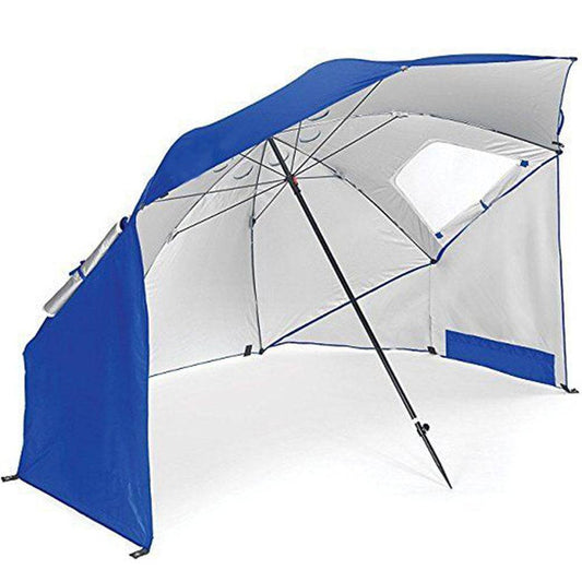 COOLBABY Portable Sunshade Beach Tent Umbrella,SPF 50+ Sun and Rain Canopy Umbrella for Beach and Sports Events - COOL BABY
