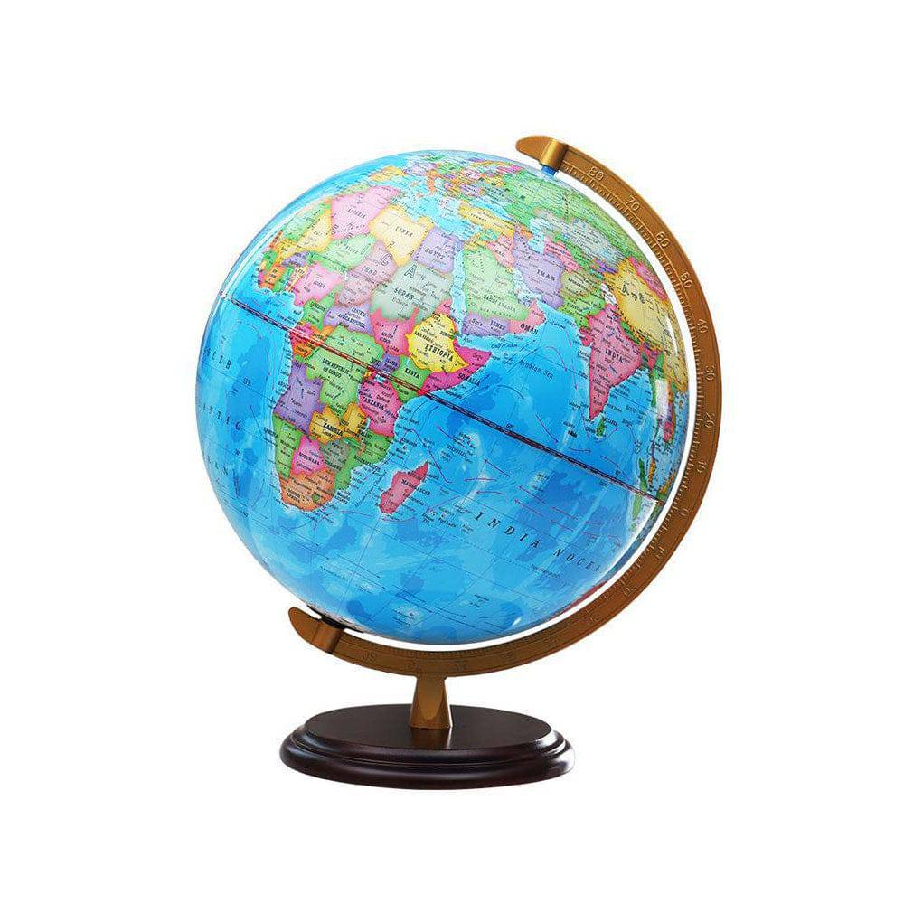 COOLBABY Globe Political Map,Educational Geographic Globe,Globe with LED Light - COOL BABY