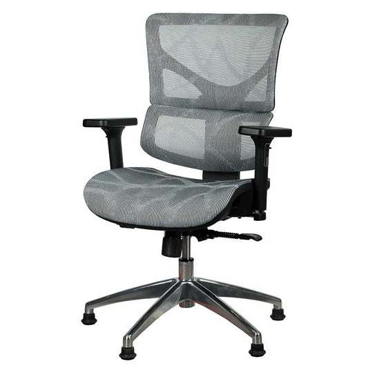 COOLBABY YS-1827 C Office Visitor Chair – Ergonomic Mesh Back, Lumbar Support, and Adjustable Armrests - COOLBABY