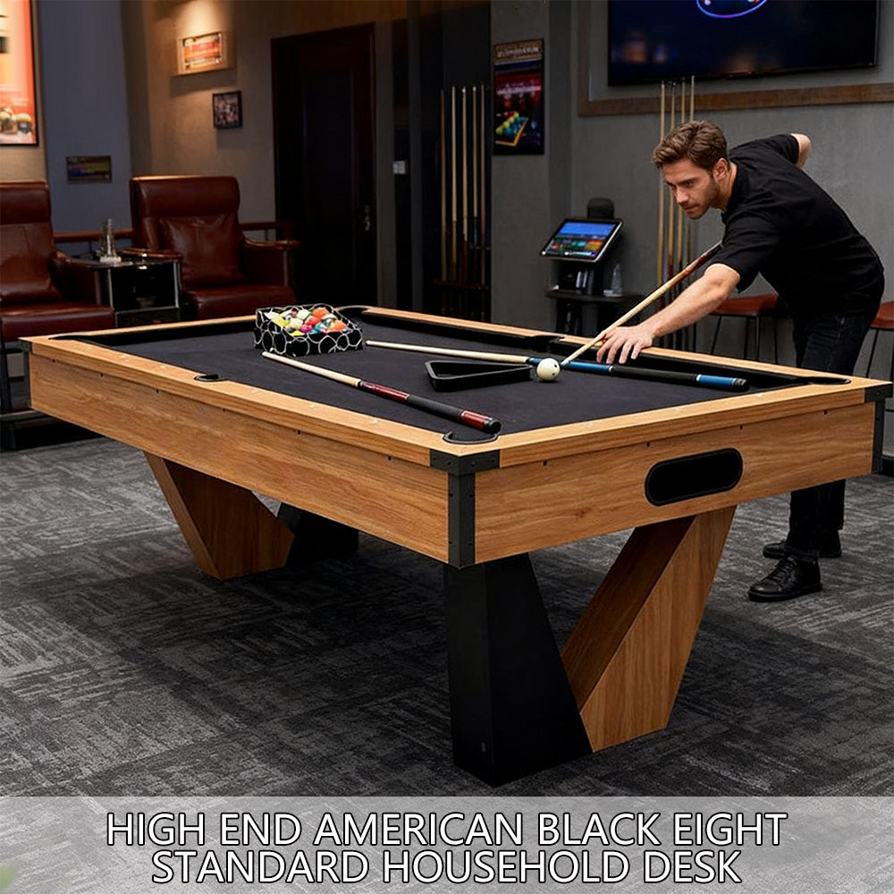 7 FT Pool Tables Billiards for Indoor Home Use,Billiards/Table Tennis/Dining Table Multi-functional 3 in 1,High Density Board Billiard Table