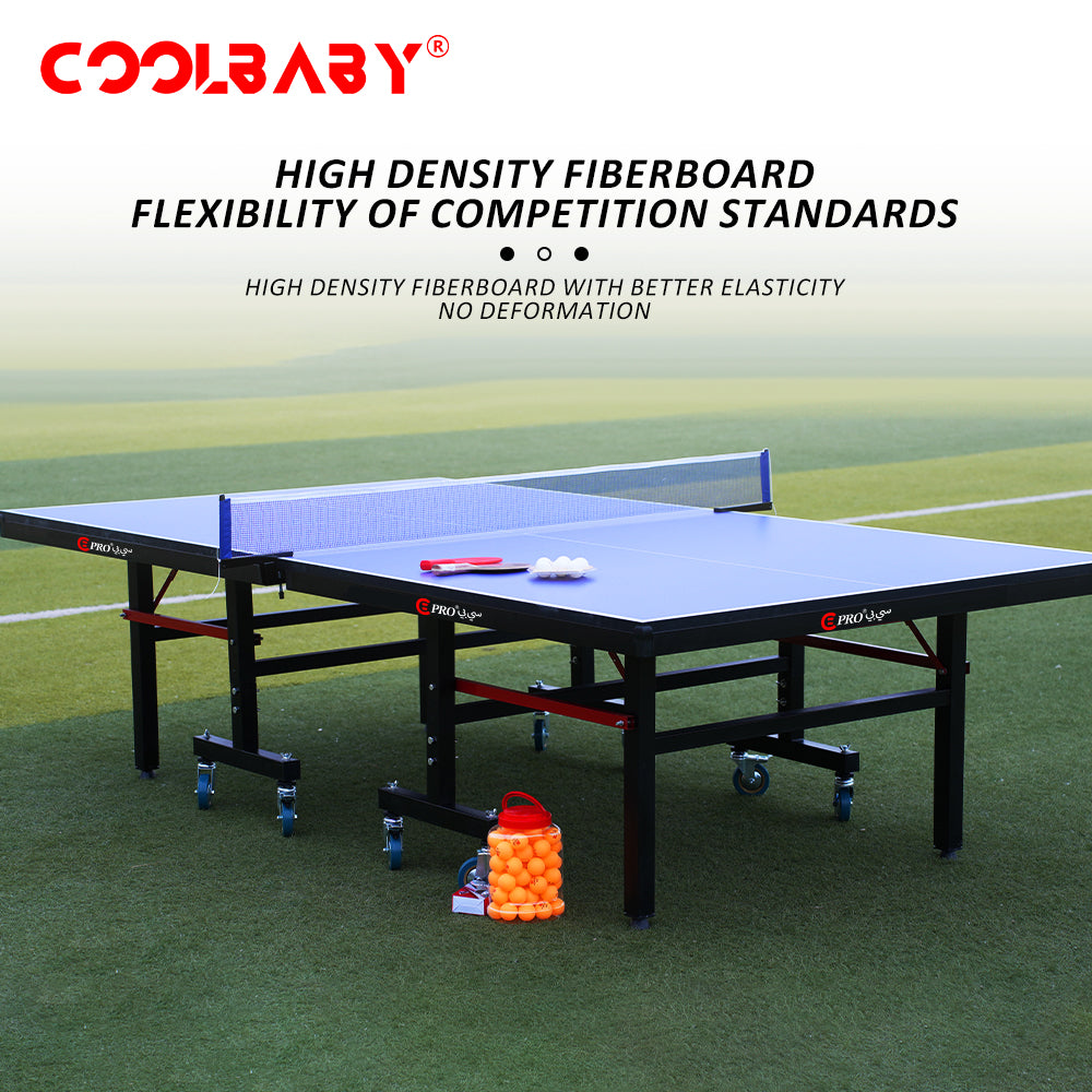 Professional grade home/business table tennis table, durable folding design, enjoy high quality table tennis experience