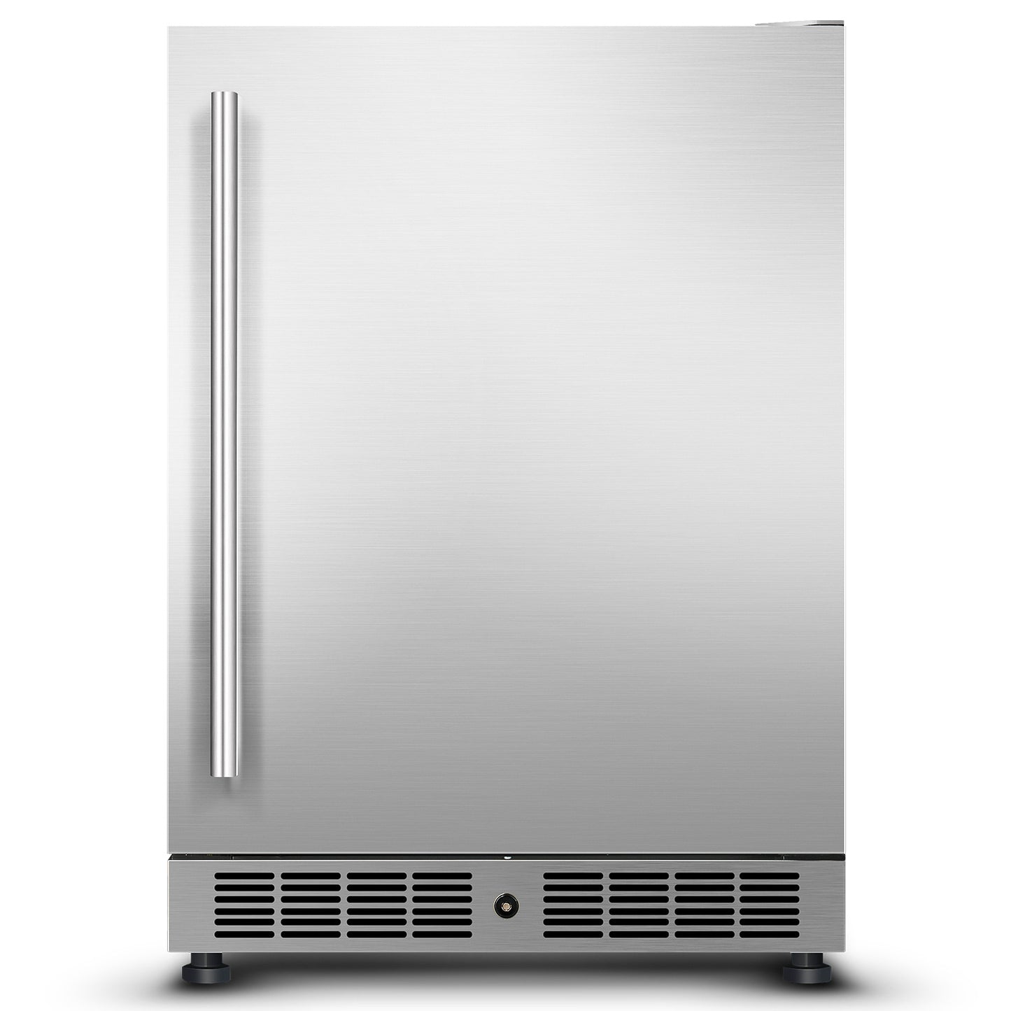 Beverage Cabinet, Wine Refrigerator, Built-in Under the Counter, Stainless Steel Cooler