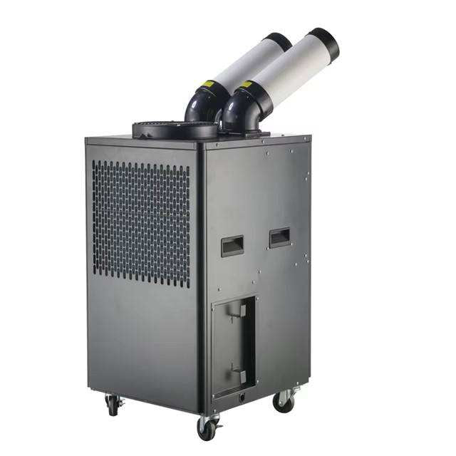13000BTU High Quality Commercial Mobile Vertical Rechargeable Spot Cooler Two Column Cabinet Cooling Indoor Air Conditioner