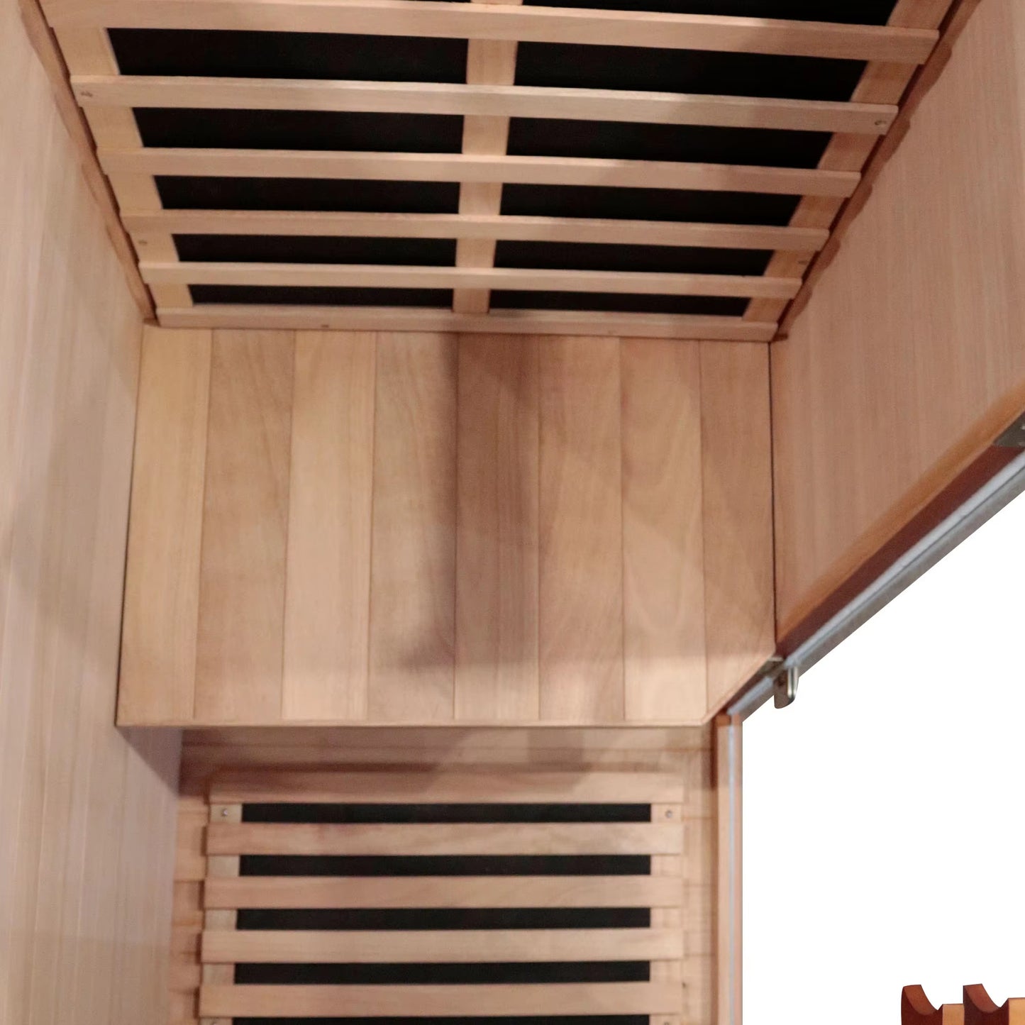 1 Person Sauna Far Infrared Sauna 1200W Low EMF Indoor Home Sauna