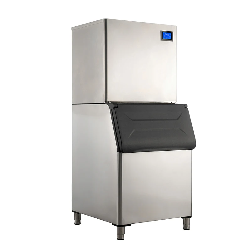 Commercial Ice Maker Machine,1102lbs（500kg）/24 h,440lbs （200kg）Storage Bin,Automatic Cleaning,Blue Ray,Perfect for Bar/Cafe/Restaurant