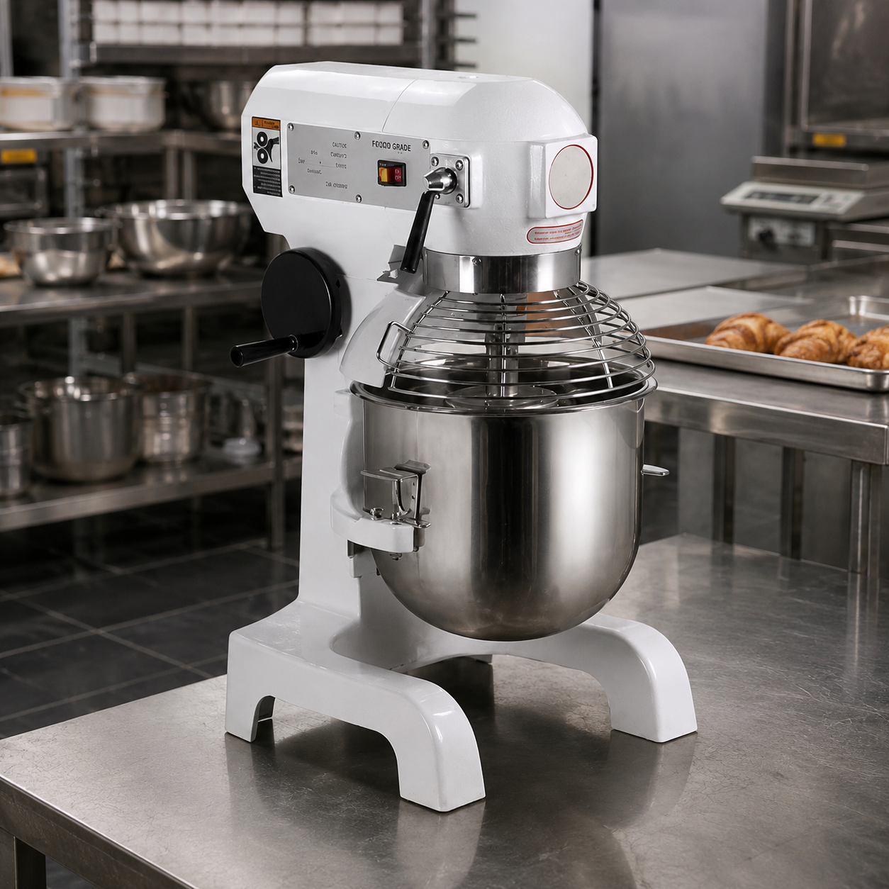 BH30 Planetary Mixer 30L Commercial Dough Mixer – Italian Technology