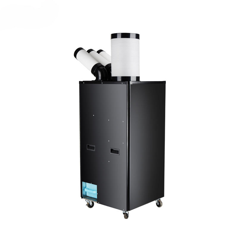 22000 BTU Portable Air Conditioner and Fan, 2-in-1 Floor AC  Unit for Rooms up to 462 Sq Ft Water Air Spot Cooler