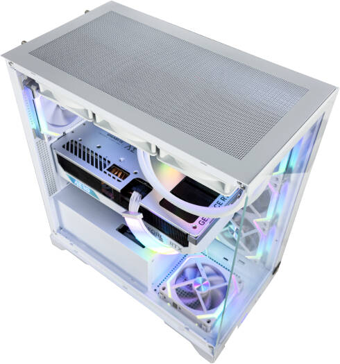 Ultra Arctic Gaming PC: AMD Ryzen 7 7700X, RTX 4070 12GB, 48GB DDR5 RAM, 2TB SSD - COOLBABY