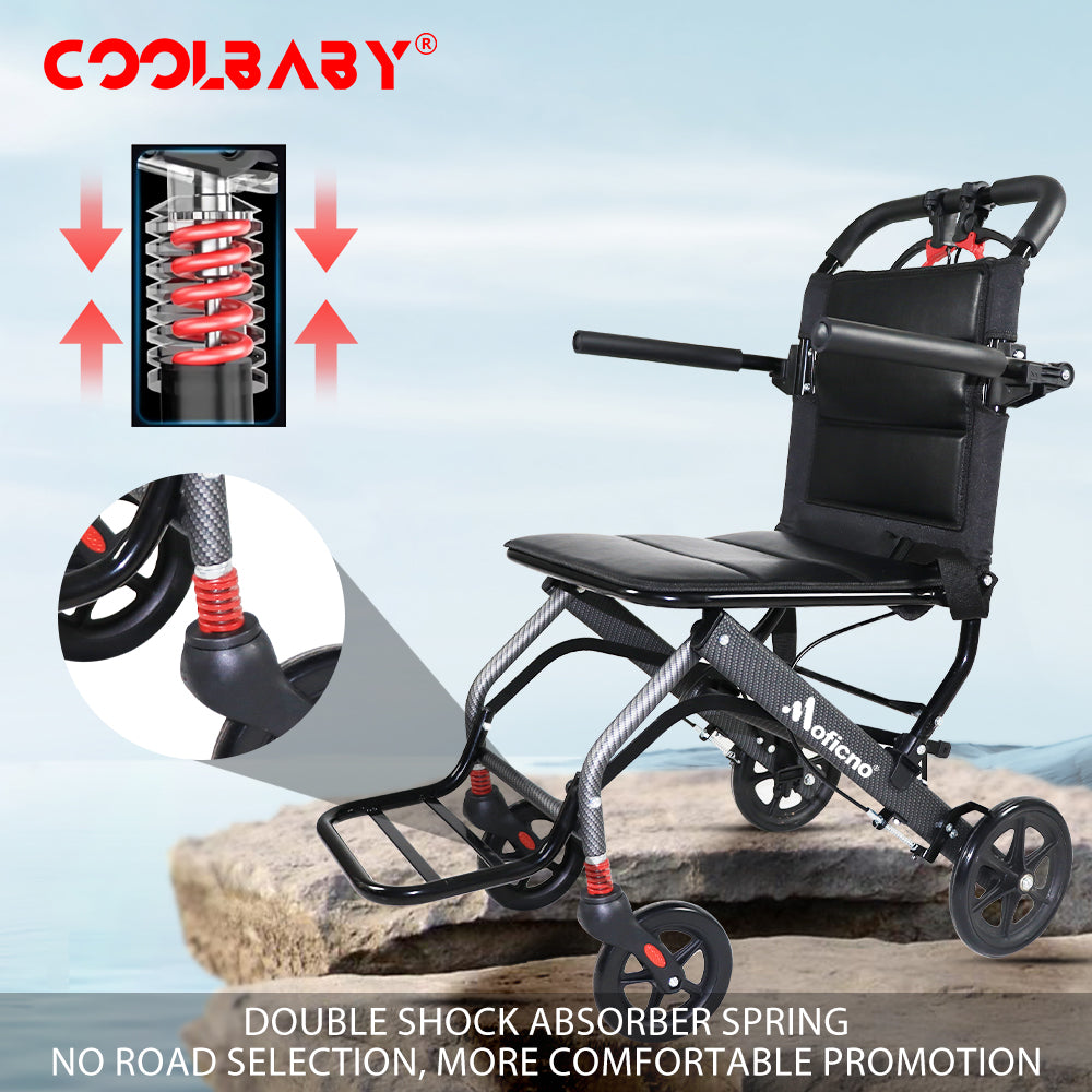 Ultra-light Aluminum Alloy Wheelchair,Travel Wheelchairs,Foldable,Compact Wheelchair DGMT-105