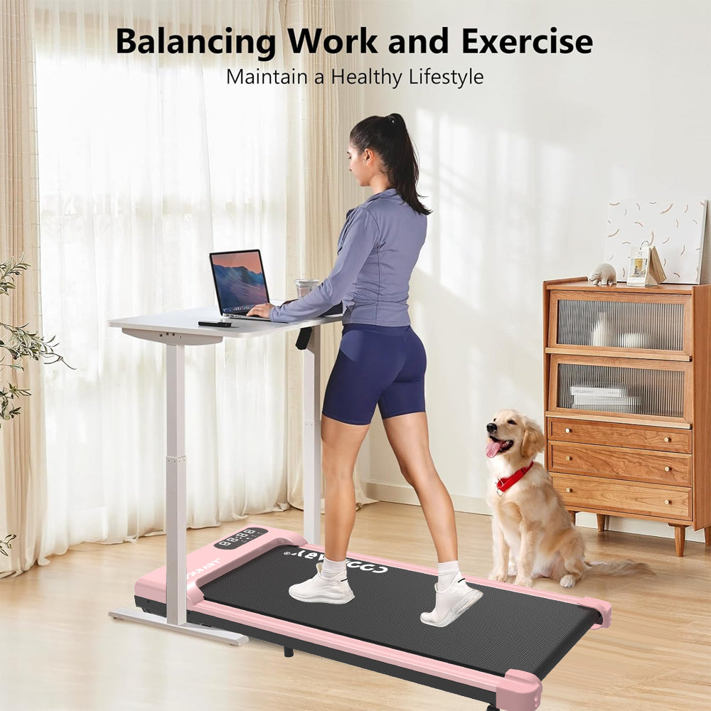 Walking Pad, Walking Pad Treadmill 265 lb Capacity，3 in 1 Portable Under Desk Treadmill for Home and Office with Remote Control, LED Display