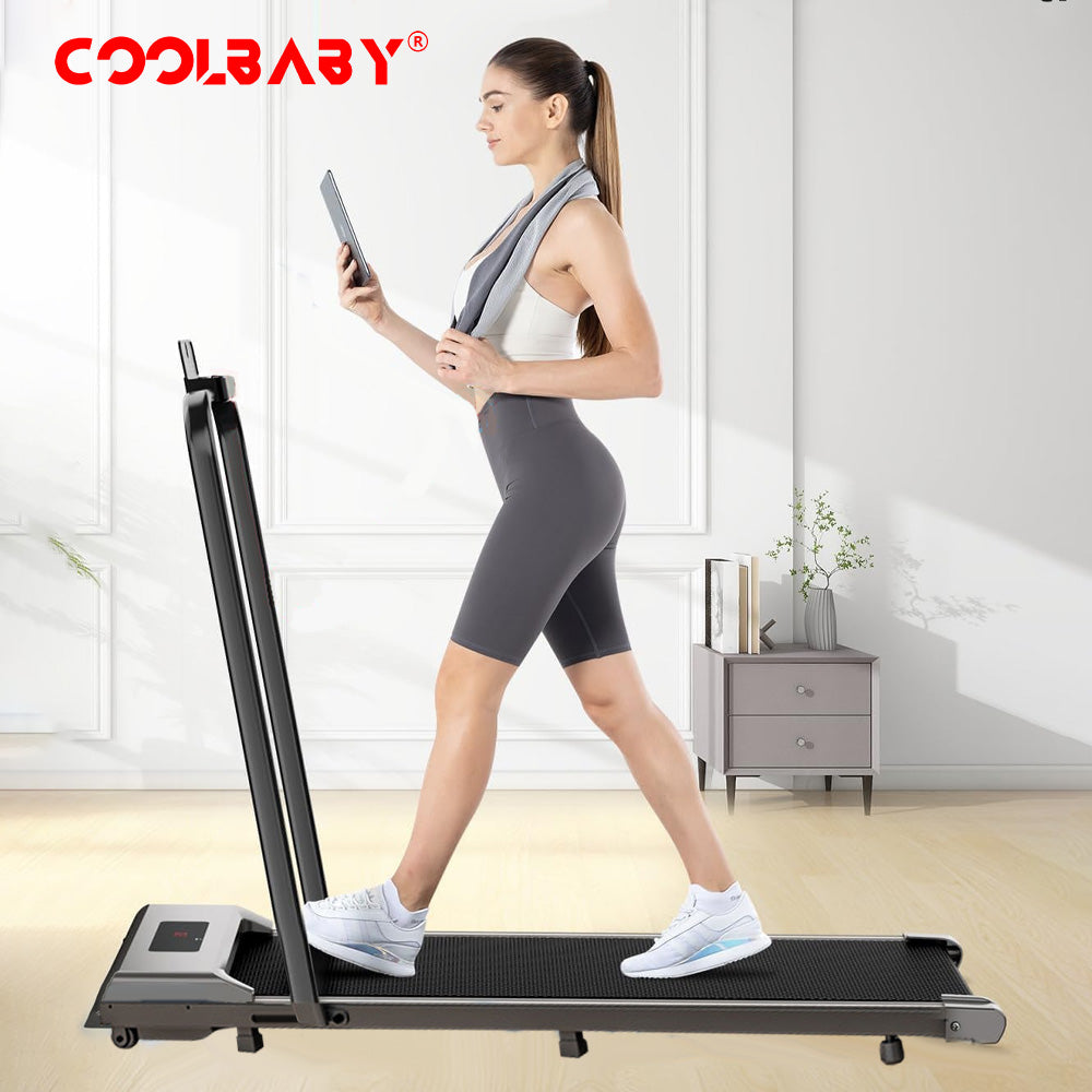 COOLBABY Walking Pad, Walking Treadmill, Folding Under Table - COOLBABY