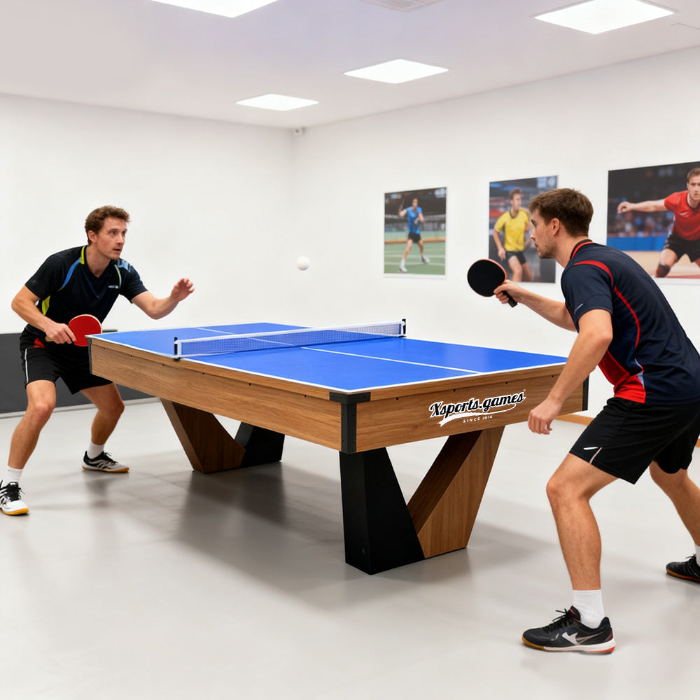 7 FT Pool Tables Billiards for Indoor Home Use,Billiards/Table Tennis/Dining Table Multi-functional 3 in 1,High Density Board Billiard Table