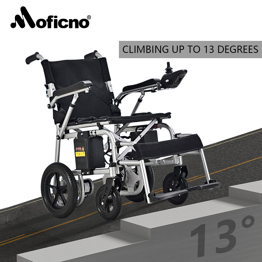 Lightweight Foldable Electric Wheelchairs for Seniors - 2x200W Motor Power Electric Wheelchair - COOLBABY
