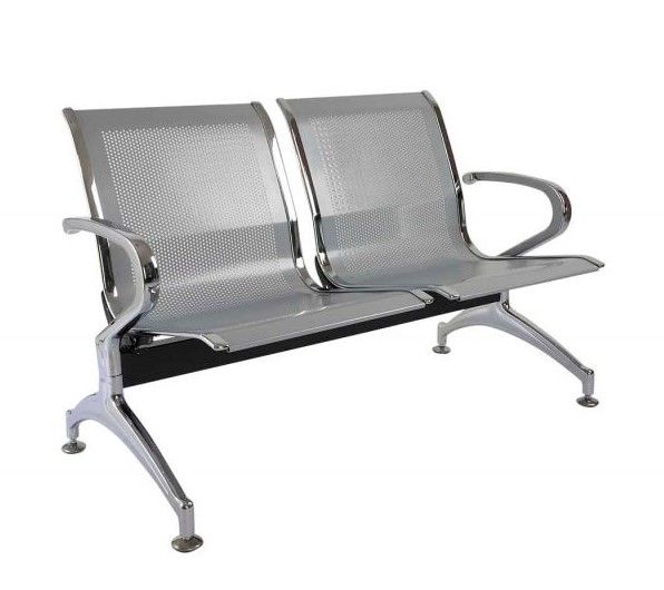 2 Seater Metal Bench, For Large Waiting Areas - COOLBABY