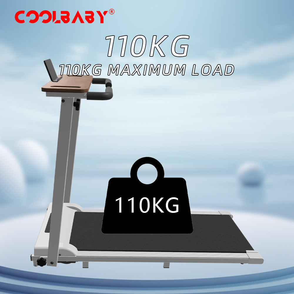 COOLBABY PBJ03 Space-saving Electric Folding Walking Treadmill Motorised Treadmill Walker - COOLBABY